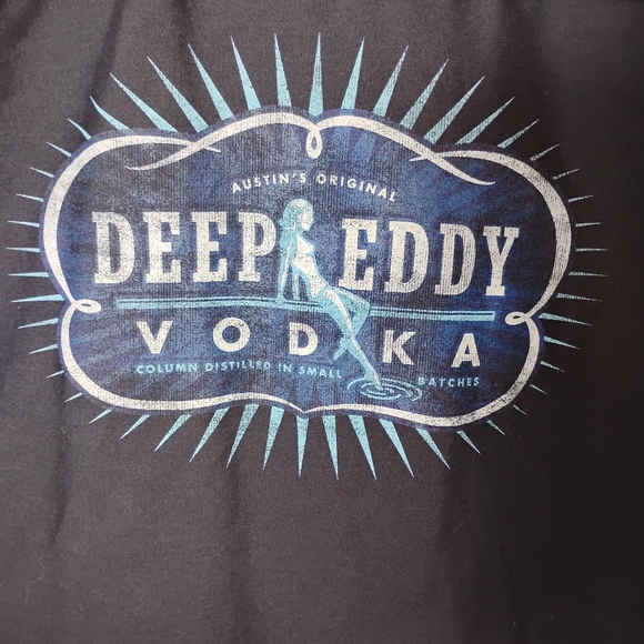 Deep Eddy Vodka Red Kap Mens Work Shirt Size XXL Mechanic Texas - Picture 6 of 7